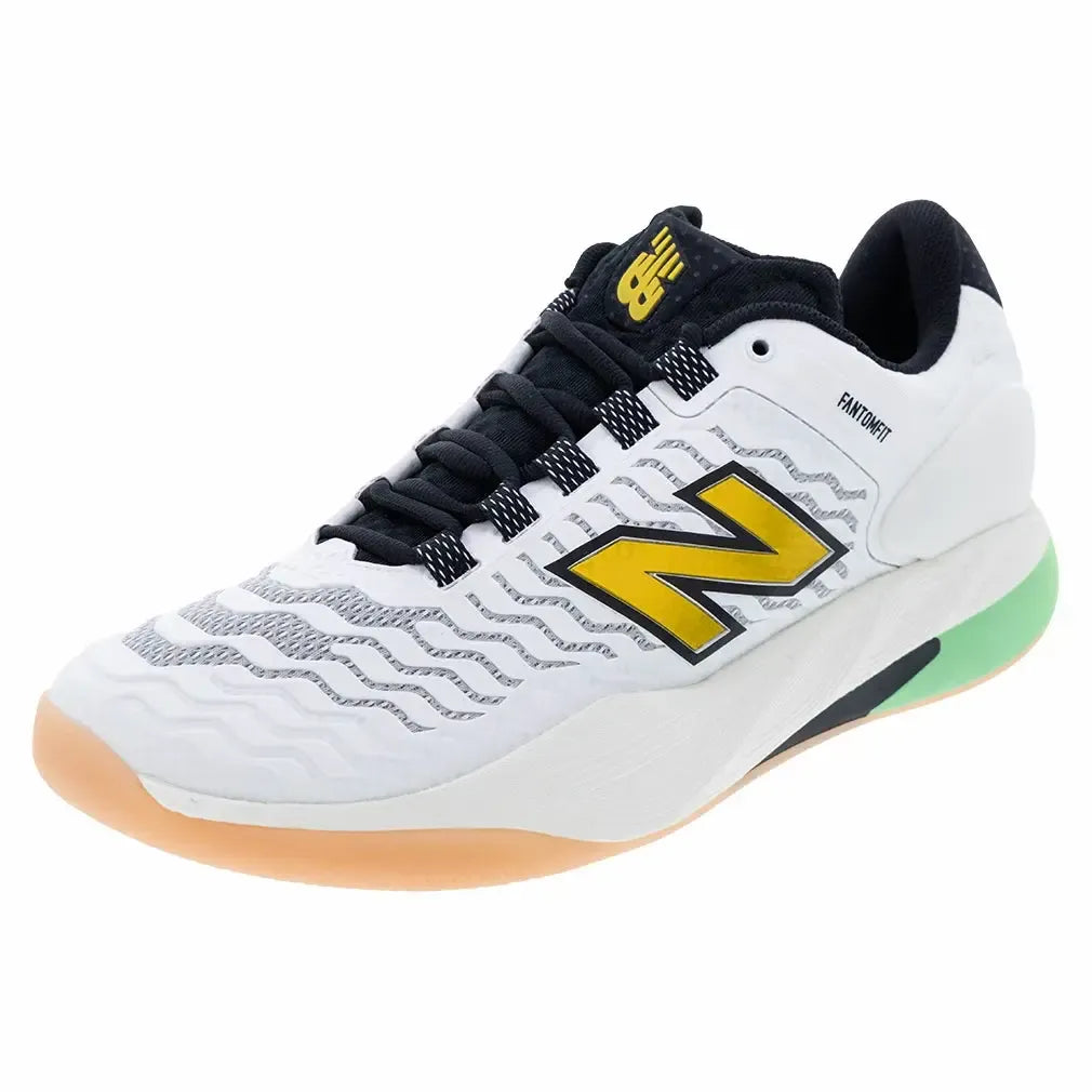 Women's Fresh Foam X CT-Rally v2 D Width Tennis Shoes White and Black-Footwear-New Balance-WCHRALV2D-F25-Tennis Express