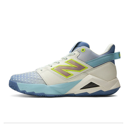 Women's Coco CG2 D Width Tennis Shoes Sea Salt and Glint Blue