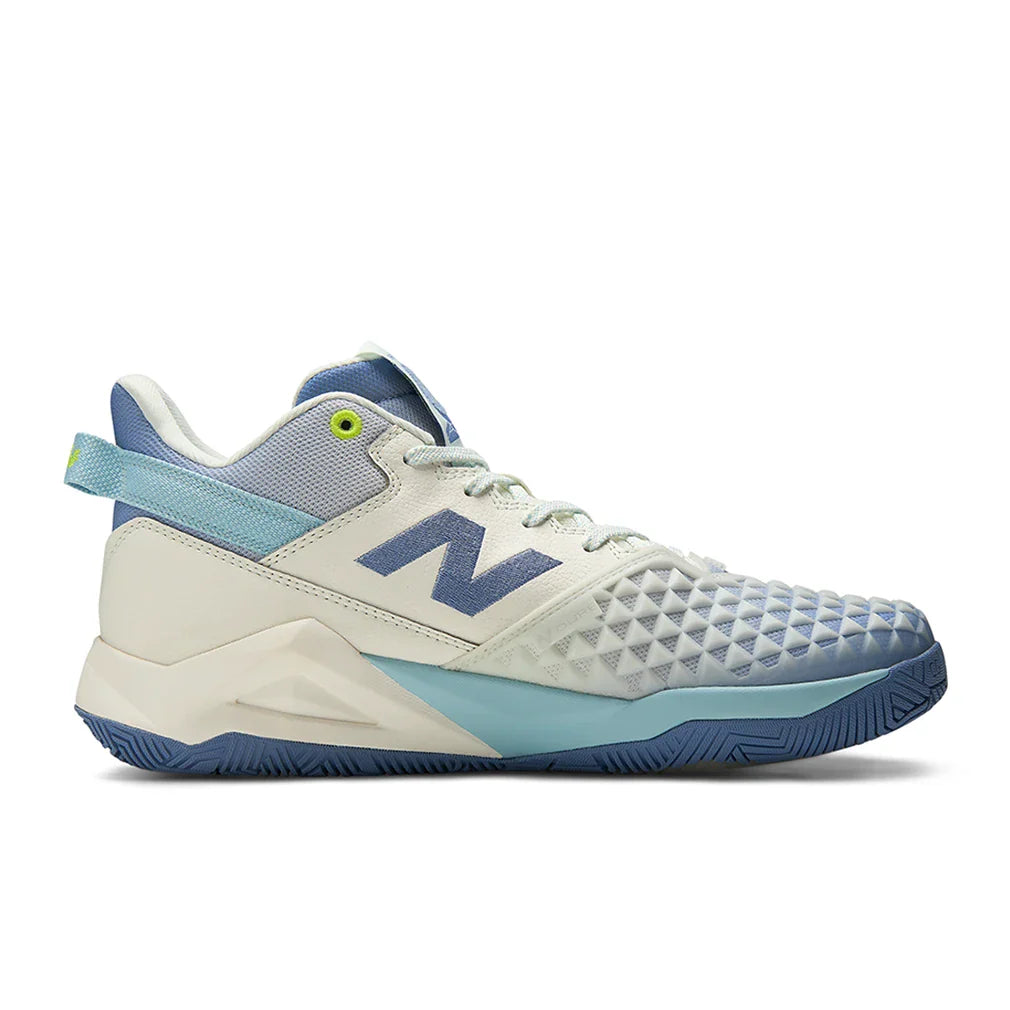 Women's Coco CG2 D Width Tennis Shoes Sea Salt and Glint Blue