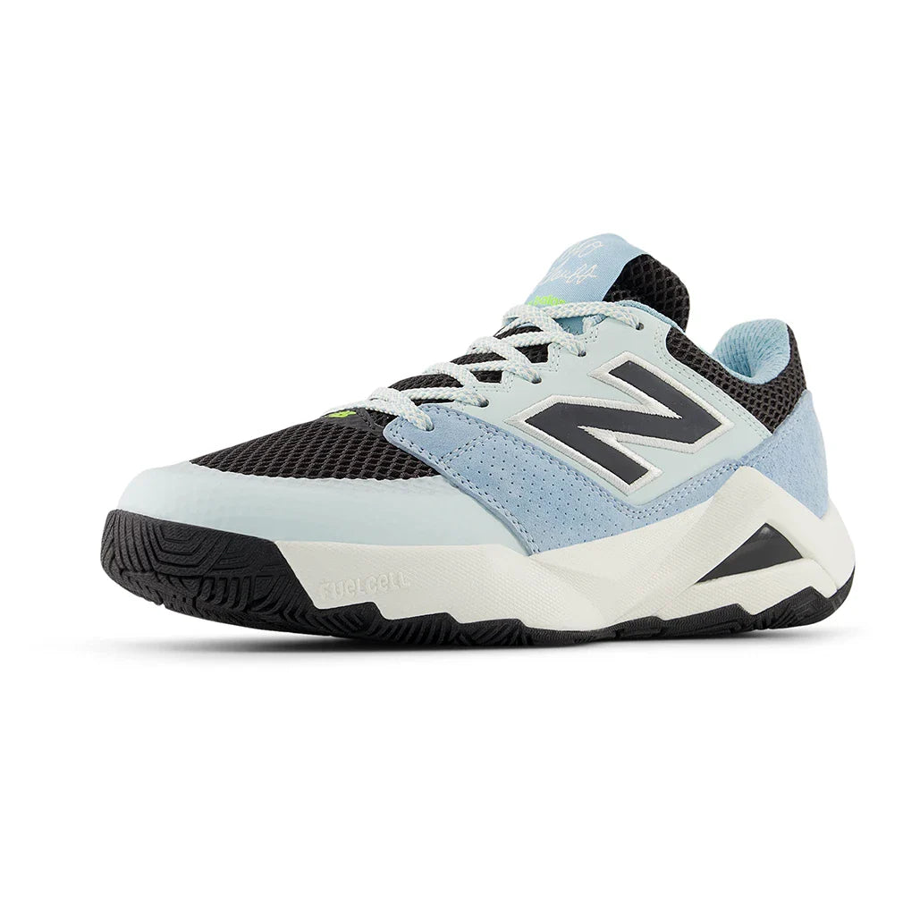 Women's Coco Delray D Width Tennis Shoes Glint Blue and Black-Footwear-New Balance-Glint Blue/Black-6, [current_file_name-Tennis Express