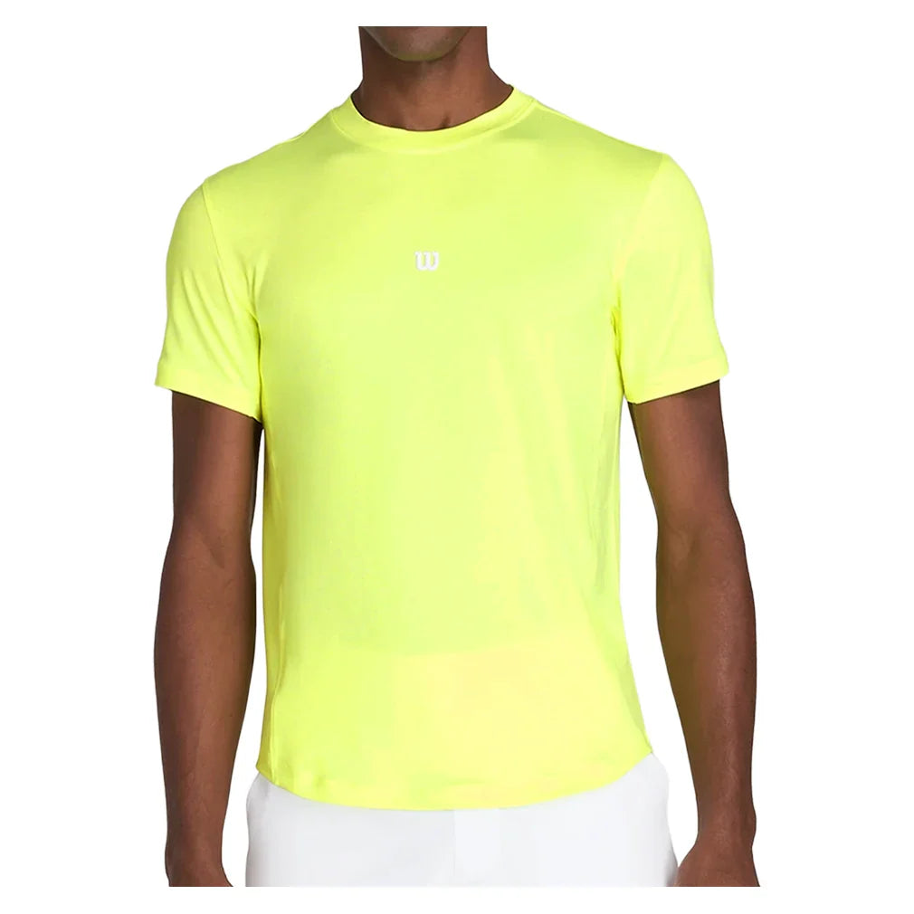 Men's Everyday Performance Tee Tennis Ball Yellow-Apparel-Wilson-WM00011331-YEBH25-676739Tennis Express