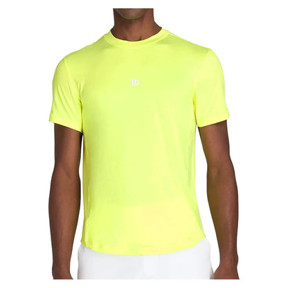 Men's Everyday Performance Tee Tennis Ball Yellow-Apparel-Wilson-WM00011331-YEBH25-676739Tennis Express