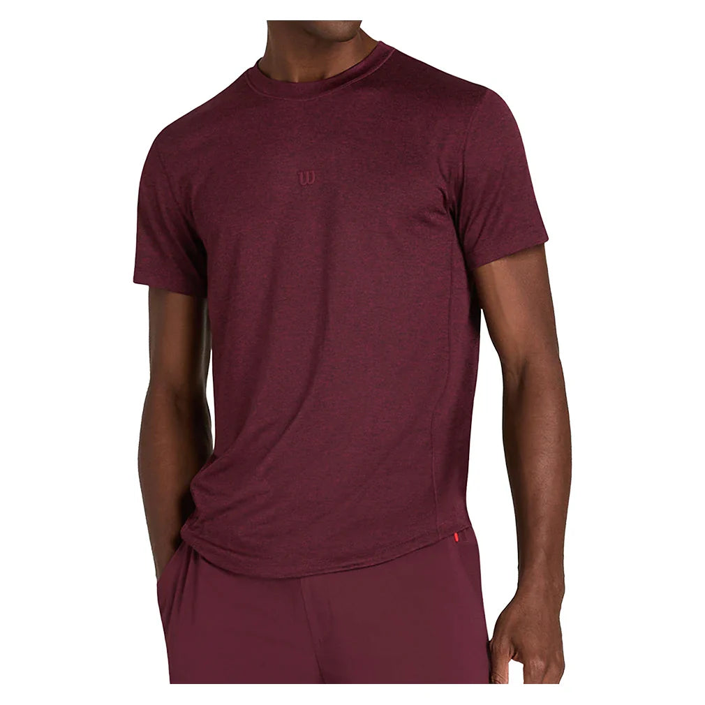Men's Everyday Performance Tennis Tee Port Royale-Apparel-Wilson-Port Royale-S, [current_file_name-Tennis Express