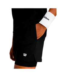 Pantalón Corto Wilson Tournament V2 7´´ Negro 2025