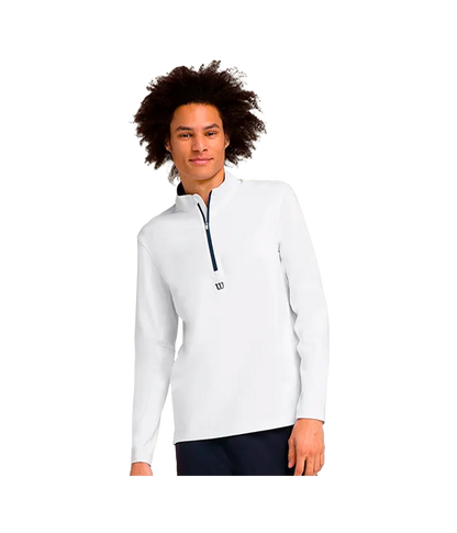 Sudadera Wilson Elevate Performance White 2025