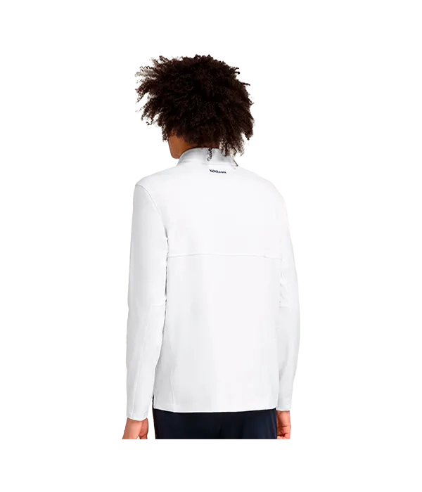 Sudadera Wilson Elevate Performance White 2025