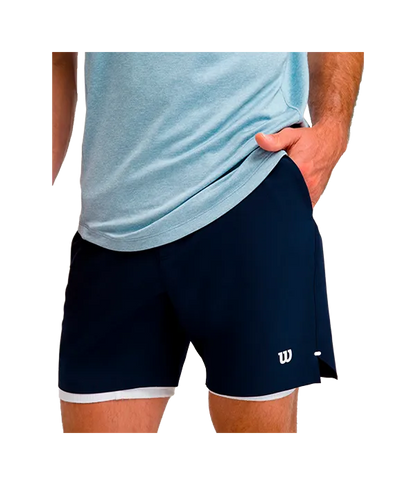 Pantalón Corto Wilson Tournamet V2 7´´ Navy 2025