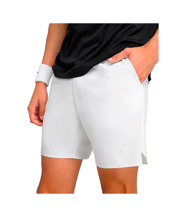 Pantalón Corto Wilson Tournamet V2 7´´ White 2025