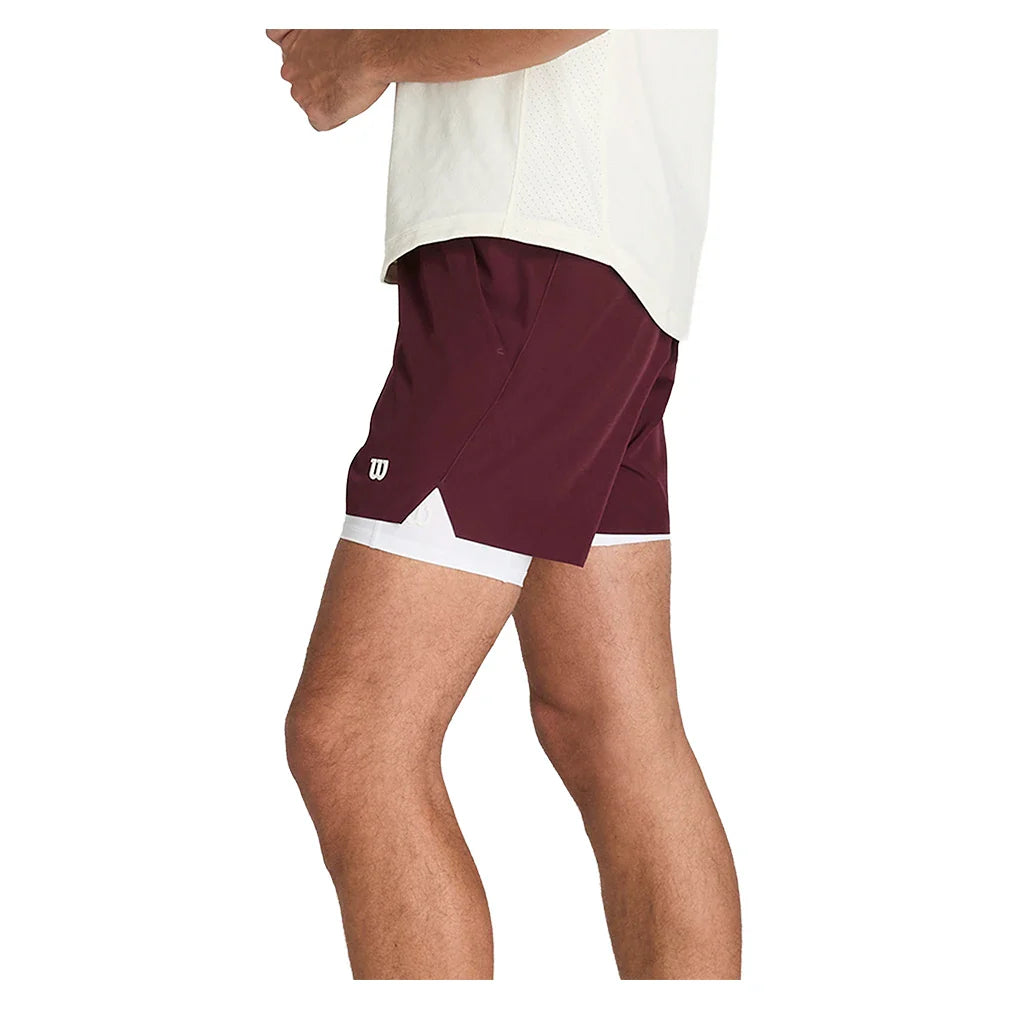 Men's Tournament Unlined 7 Inch Tennis Short Port Royale