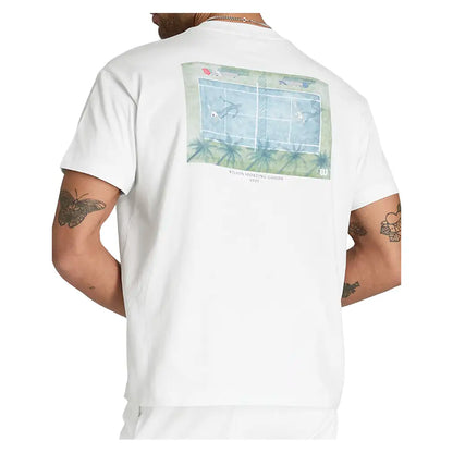Men's Classic Cotton Graphic Tennis Tee