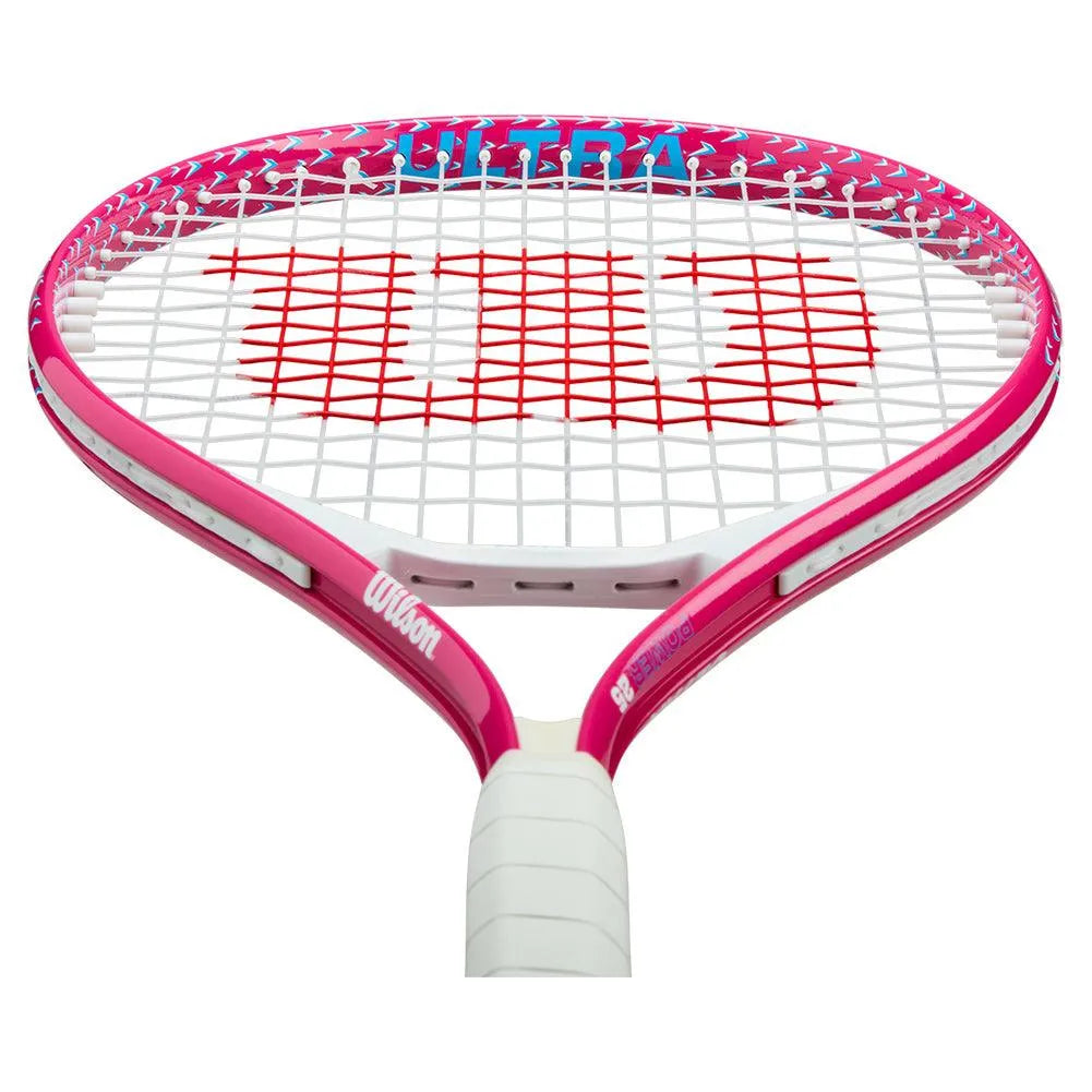 Ultra Power Junior 25 Prestrung Tennis Racquet Pink