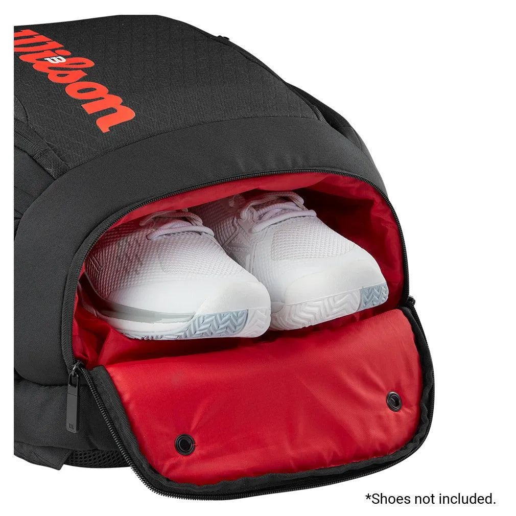 Clash V3 Tennis Super Tour Backpack Black and Infrared