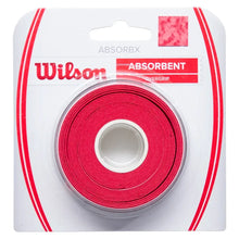 ABSORBx Tennis Overgrip 3 Pack Red