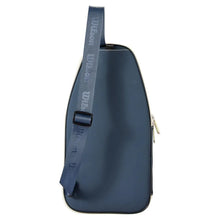 Soft Full Cover Pickleball Bag Blue and Cream