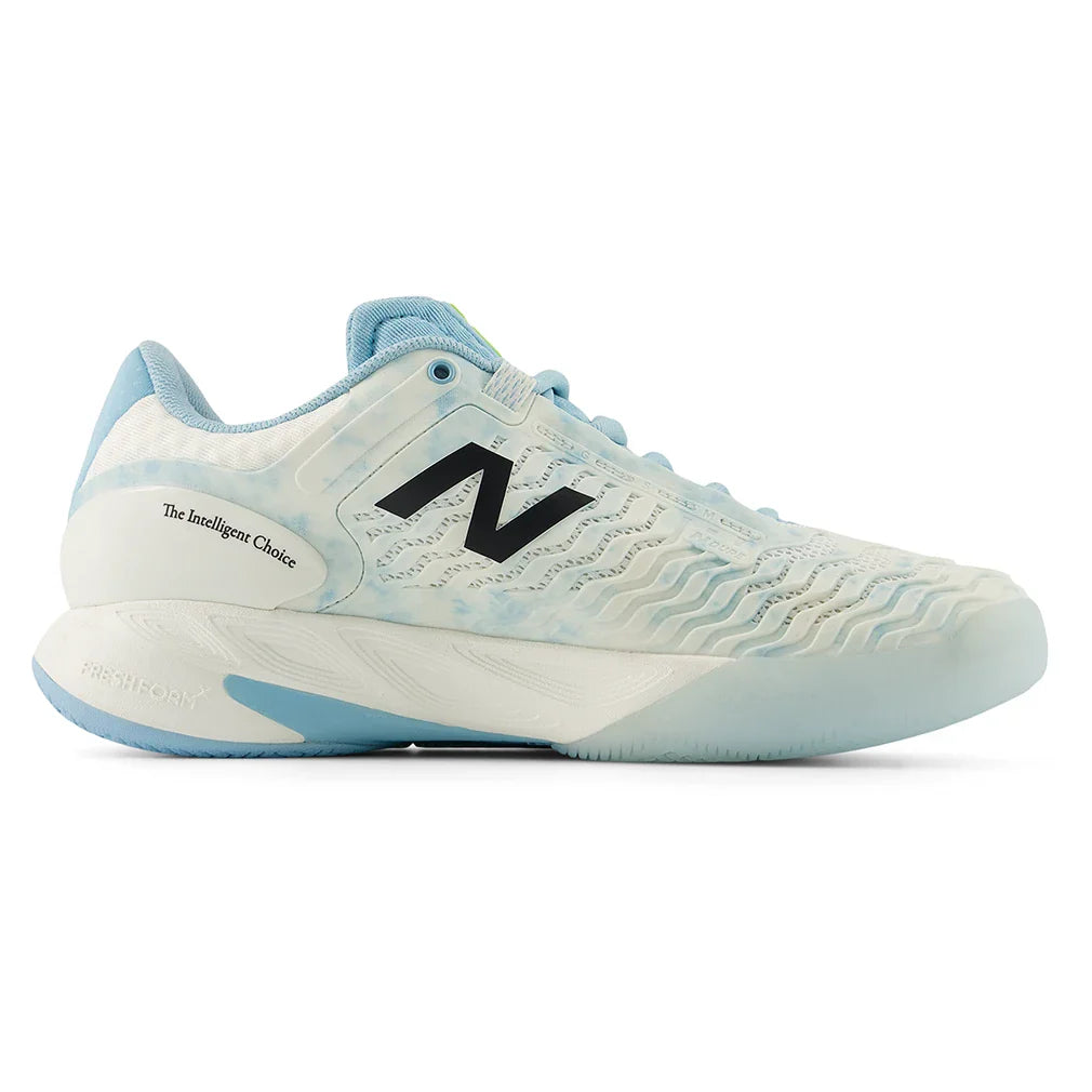 Women's Fresh Foam X CT-Rally v2 D Width Tennis Shoes Sea Salt and Glint Blue