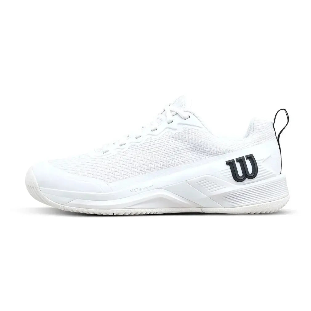 Men's Rush Pro 4.5 Wide Tennis Shoes White and Black