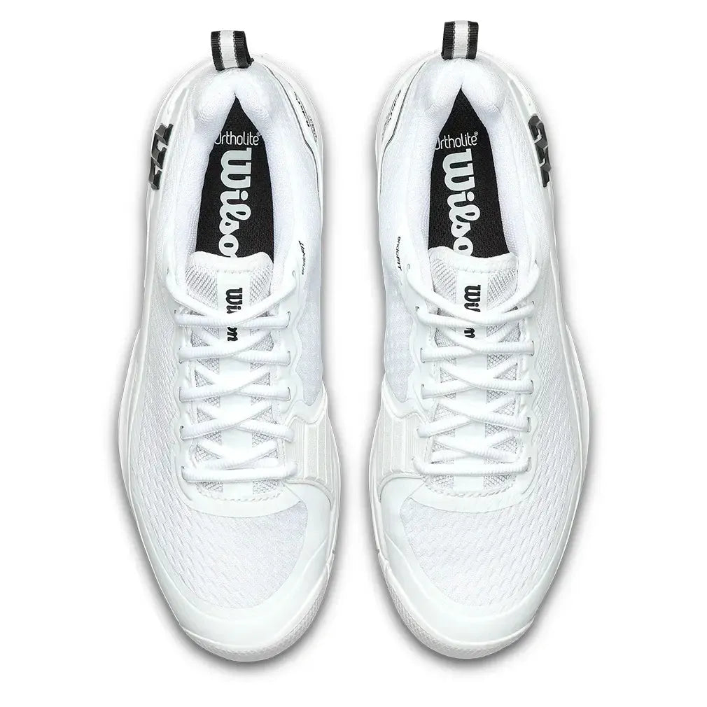 Men's Rush Pro 4.5 Wide Tennis Shoes White and Black