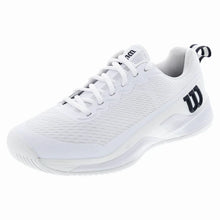 Men's Rush Pro 4.5 Wide Tennis Shoes White and Black-Footwear-Wilson-WRS334000-WHBKU24copy_b38ccc34-697d-404e-8c3f-2ce0668d1a80-Tennis Express