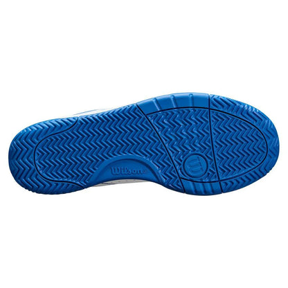 Men's Pickle Pro Pickleball Shoes White and Deja Vu Blue