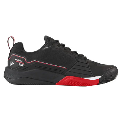 Men's Rush Pro 4.5 Clay Tennis Shoes Black and Infrared