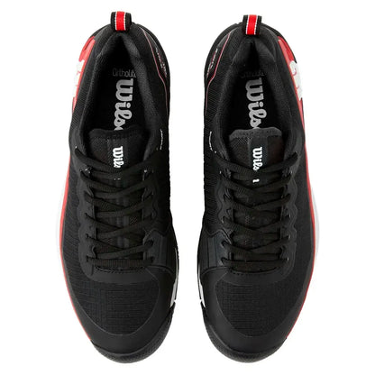 Men's Rush Pro 4.5 Clay Tennis Shoes Black and Infrared