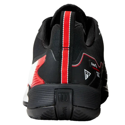 Men's Rush Pro 4.5 Clay Tennis Shoes Black and Infrared