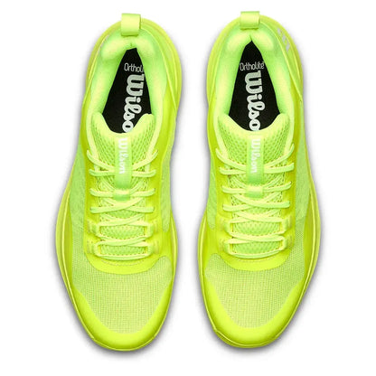 Men's Hurakn Pro V2 Padel Shoes Safety Yellow and White