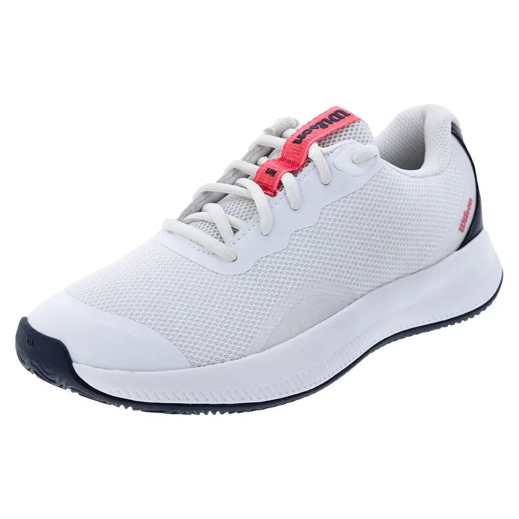 Women's Intrigue Lite Tennis Shoes White and Navy Blazer-Footwear-Wilson-WRS335800U-S25copy-Tennis Express