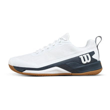 Men's Rush Pro 4.5 Tennis Shoes White and Navy Blazer