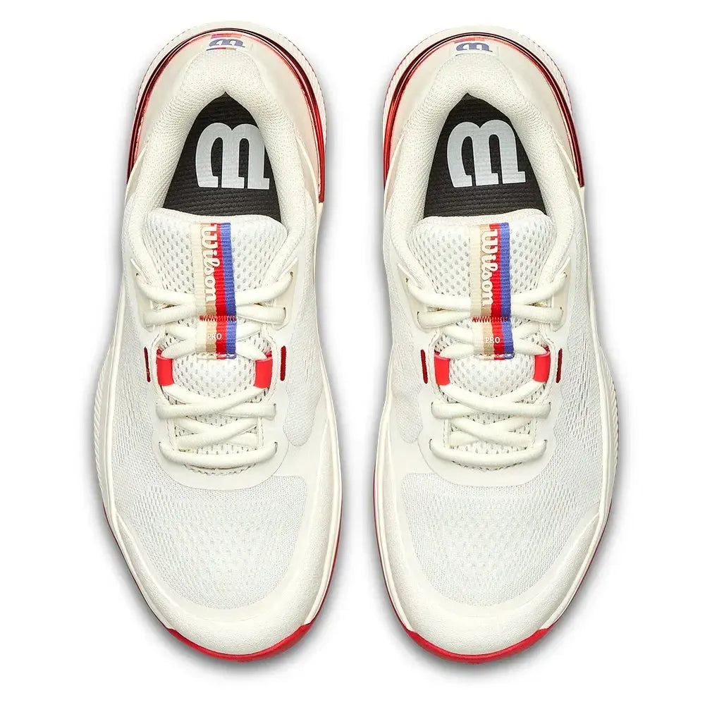 Women's Intrigue Pro USO Tennis Shoes Tofu and Amparo Blue
