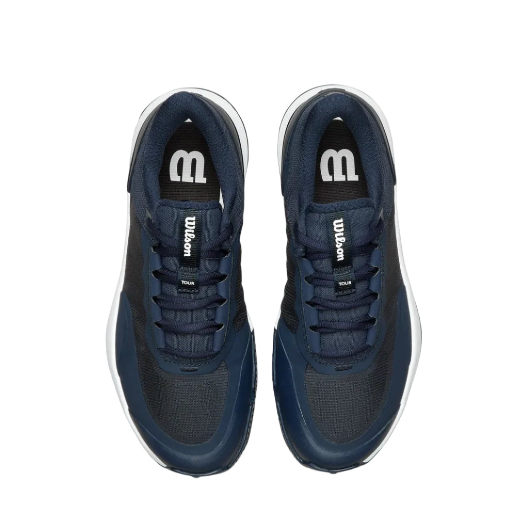 Wilson Intrigue Tour Women Padel Shoes | White & Bay & Skip Blue