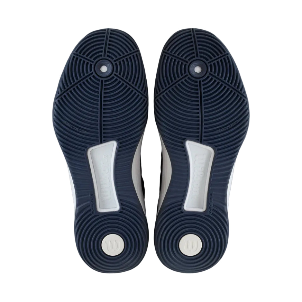 Wilson Intrigue Tour Women Padel Shoes | White & Bay & Skip Blue