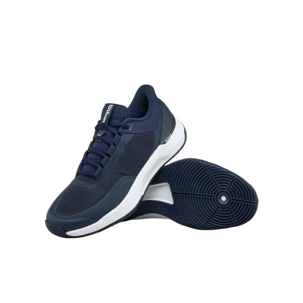 Wilson Intrigue Tour Women Padel Shoes | White & Bay & Skip Blue