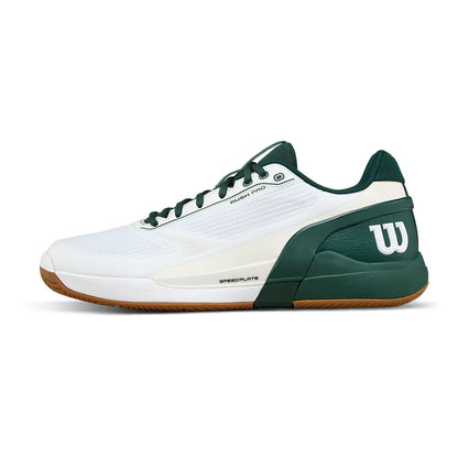 Men's Rush Pro 5 Tennis Shoes White and Sycamore