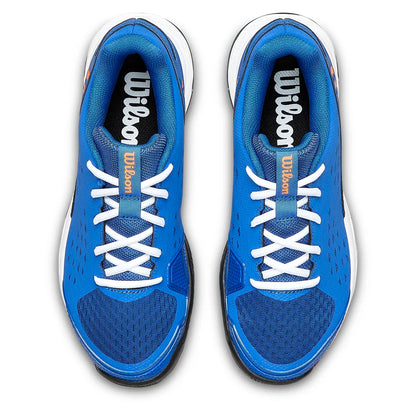 Juniors' Rush Pro L Tennis Shoes Deja Vu Blue and Orange Tiger