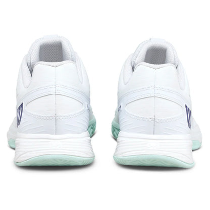 Juniors' Rush Pro L Tennis Shoes White and Bay