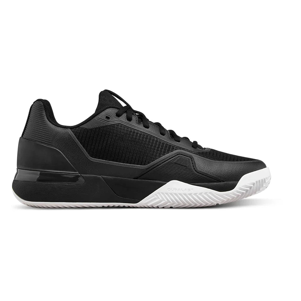 Men's Rush Tour 5 Clay Tennis Shoes Black and White