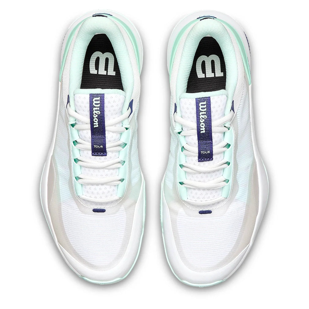Women's Intrigue Tour Tennis Shoes White and Bay