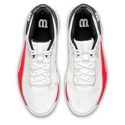Men's Rush Tour 5 Tennis Shoes White and Black