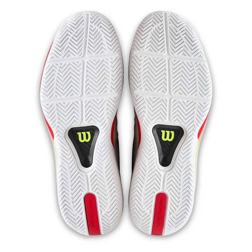 Men's Rush Tour 5 Tennis Shoes White and Black