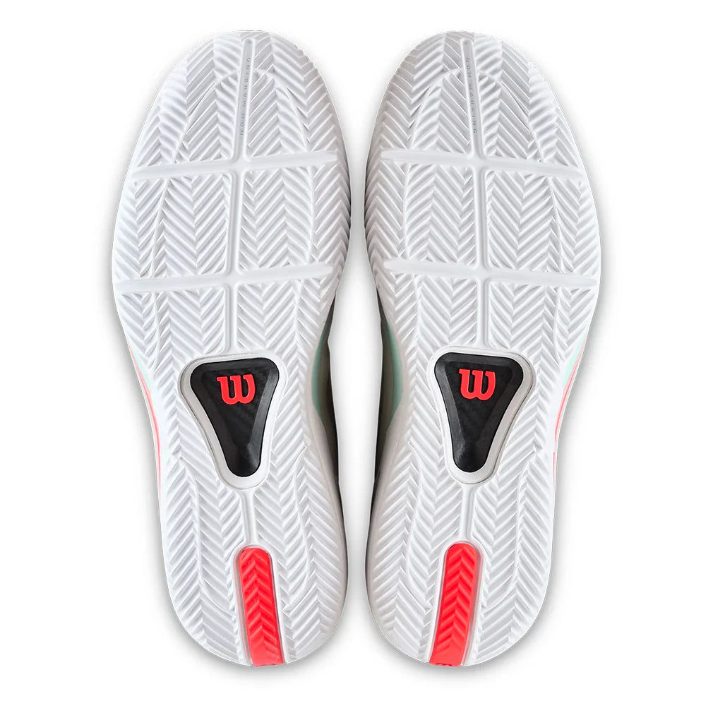 Men's Rush Tour 5 Clay Tennis Shoes White and Bay