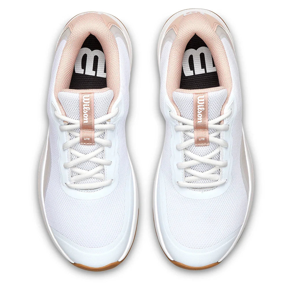 Women's Intrigue Lite Tennis Shoes White and Cameo Rose