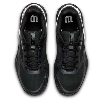 Men's Rush Pro 5 Tennis Shoes Black and White