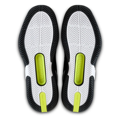 Men's Rush Pro 5 Tennis Shoes Black and White
