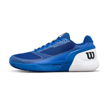 Men's Rush Pro 5 Clay Tennis Shoes Deja Vu Blue and White