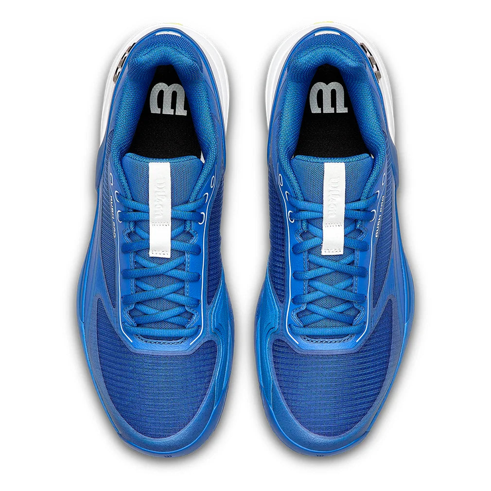 Men's Rush Pro 5 Clay Tennis Shoes Deja Vu Blue and White