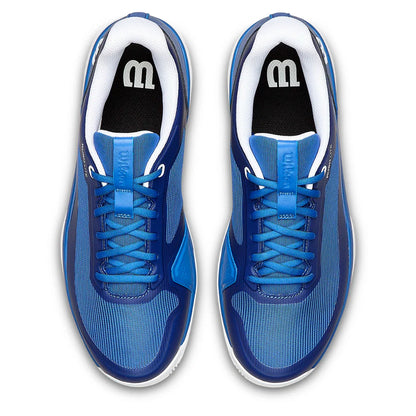 Men's Rush Lite 5 Tennis Shoes Deja Vu Blue and White