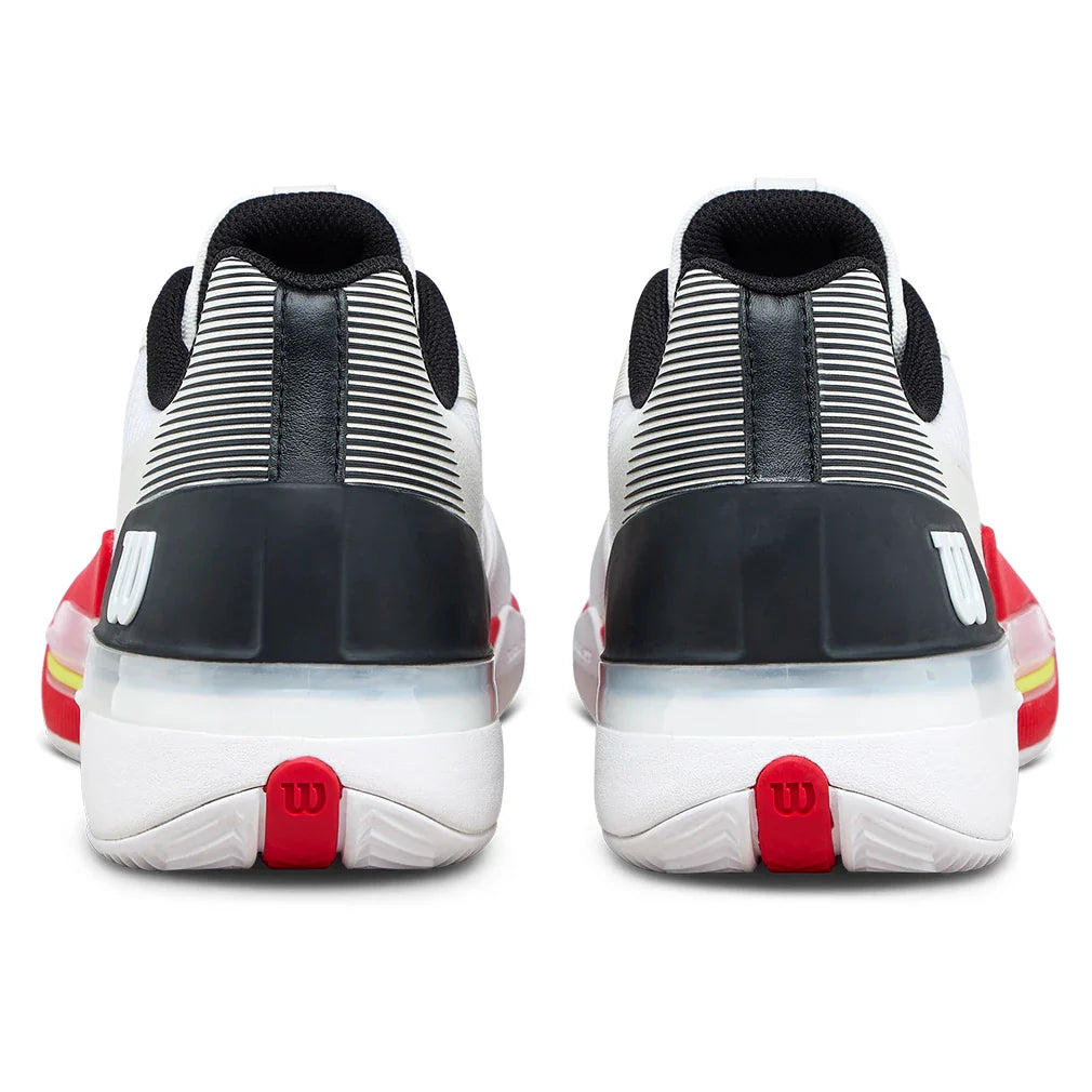 Men's Rush Tour 5 Clay Tennis Shoes White and Black