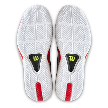Men's Rush Tour 5 Clay Tennis Shoes White and Black