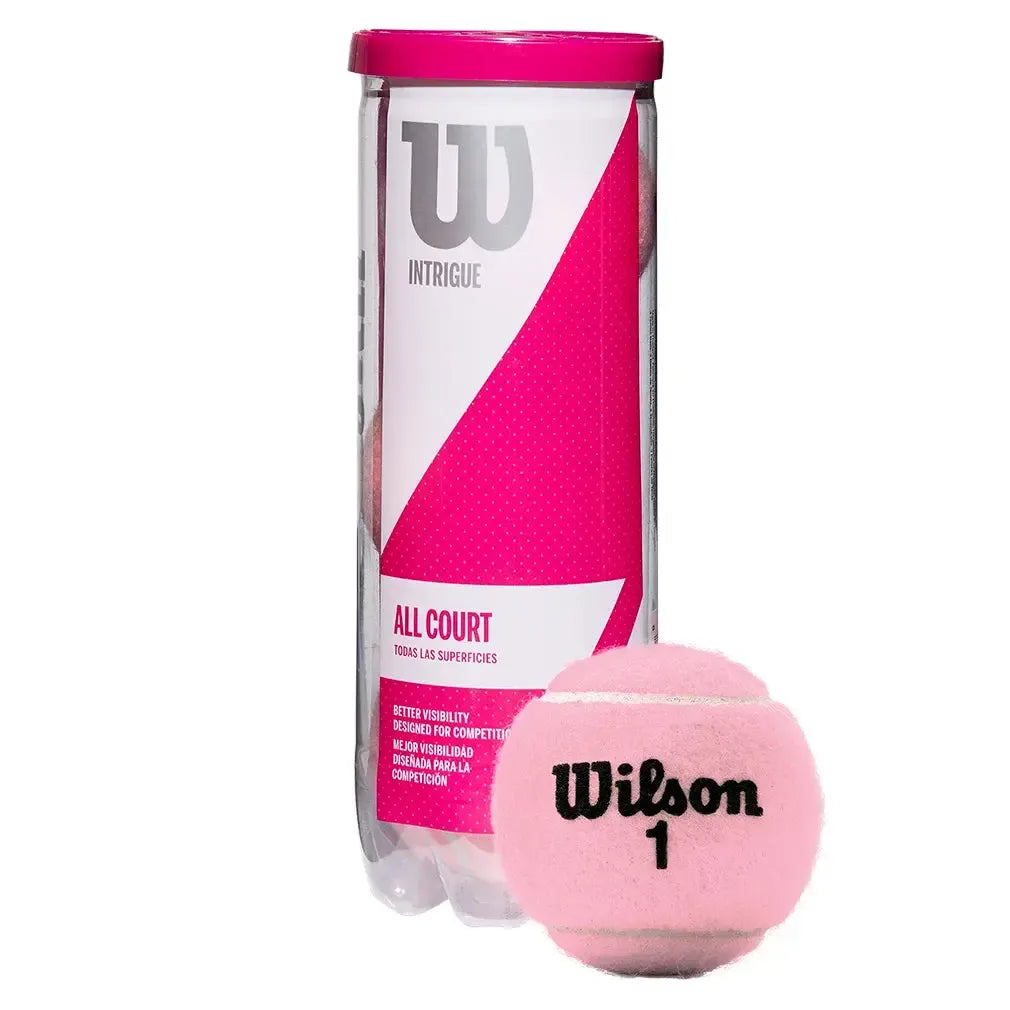 Intrigue All Court Pink Tennis Ball Can